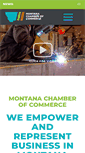 Mobile Screenshot of montanachamber.com